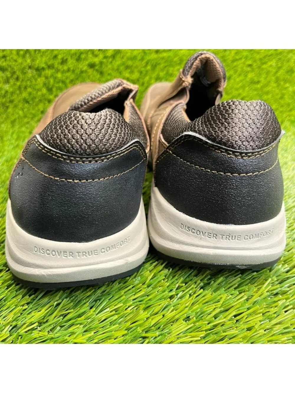 Nunn Bush Excursion Mens Size 8.5M Brown Casual Classic Moc Toe Slip On Shoes